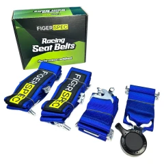 FigerSPEC Sports Belts Drift 3" 4P Quick Blue