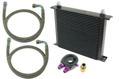 TurboWorks Oil Cooler Kit 40-rows 260x315x50 AN10 Black