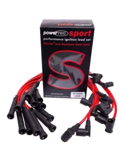 PowerTEC Ignition Leads BMW 850CSI 5.6 V12 93-96 RED