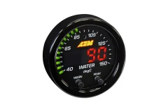 AEM Electronics Gauge X-Series 150C Water/Trans/Oil Temp