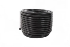 Aeromotive PTFE SS Braided Fuel Hose - Black Jacketed - AN-06 x 4ft