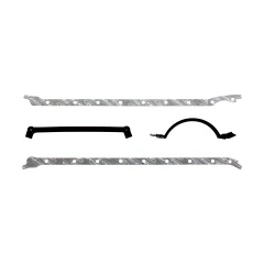 Oil Pan Gasket Chevrolet Mark-IV Big Block V8 .075" AFM Kit, Trimmed Side Rails Cometic C5344-075