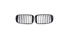 Sport Grille Single Line Matt Black suitable for BMW 7 (G11, G12) Pre-Facelift 2015-2019