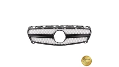 Sport Grille Gloss Black A-Type suitable for MERCEDES A-Class (W176) Pre-Facelift 2012-2015