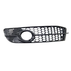 Sport Fog Light Covers Gloss Black suitable for AUDI A6 C6 (4F) Sedan Avant Pre-Facelift 2008-2011