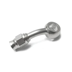 Stainless steel Banjo tip 3.2mm AN3 45st eyelet (brake line) FigerSPEC