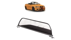 Wind Deflector Black Net suitable for BMW 3 (E46) Convertible 2000-2007