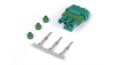 GM 1 Bar MAP sensor connector and pin set (green)