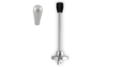 Short Shifter BMW E30 E34 New Version - Long Silver Knob