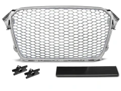 GRILLE SPORT SILVER fits AUDI A4 (B8) 11.11-15