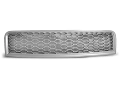 GRILLE SPORT SILVER fits AUDI A4 (B6) 10.00-10.04