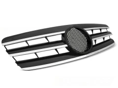 GRILLE SPORT BLACK CHROME fits MERCEDES W203 00-07