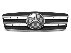 GRILLE SPORT BLACK CHROME fits MERCEDES CLK W208 96-02