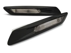 SIDE DIRECTION GLOSSY BLACK LED fits BMW F10/F11 10-13