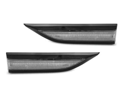 SIDE DIRECTION BLACK WHITE LED SEQ fits VW T6 15-19