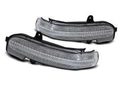 SIDE DIRECTION IN THE MIRROR WHITE LED SEQ fits  MERCEDES W203 T203 CL203 00-07