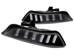 FRONT DIRECTION BLACK LED SEQ fits FORD MUSTANG 15-17