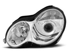 HEADLIGHTS CHROME fits MERCEDES W203 C-KLASA 07.00-03.04