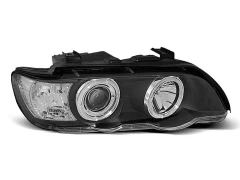 HEADLIGHTS ANGEL EYES BLACK fits BMW X5 E53 09.99-10.03