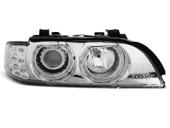 HEADLIGHTS ANGEL EYES CHROME LED INDICATOR fits BMW E39 09.95-06.03