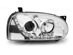 HEADLIGHTS DAYLIGHT CHROME fits VW GOLF 3 91-97