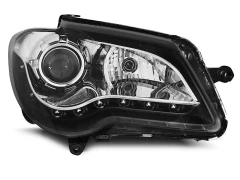 HEADLIGHTS DAYLIGHT BLACK fits VW TOURAN 06-10