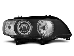 HEADLIGHTS ANGEL EYES BLACK fits BMW X5 E53 09.99-10.03