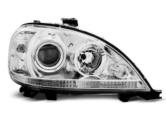 HEADLIGHTS CHROME fits MERCEDES W163 ML M-KLASA 09.01-05