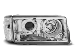 HEADLIGHTS CHROME fits MERCEDES W201/190 12.82-05.93