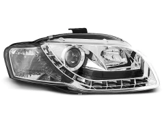 HEADLIGHTS DAYLIGHT CHROME fits AUDI A4 B7 11.04-03.08