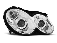 HEADLIGHTS CHROME fits MERCEDES CLK W209 03-10