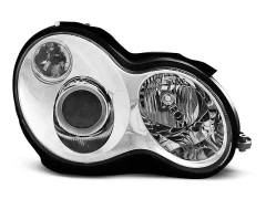 HEADLIGHTS CHROME fits MERCEDES W203 C-KLASA 07.00-03.04