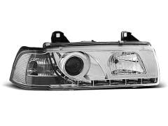 HEADLIGHTS DAYLIGHT CHROME fits BMW E36 12.90-08.99