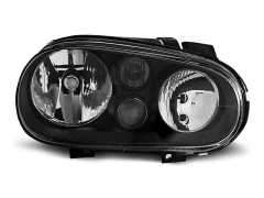 HEADLIGHTS BLACK fits VW GOLF 4 09.97-09.03