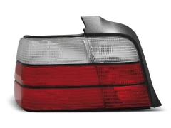 TAIL LIGHTS SPORT LOOK RED WHITE fits BMW E36 12.90-08.99 SEDAN