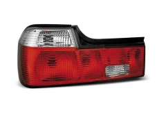 TAIL LIGHTS RED WHITE fits BMW E32 06.86-04.94