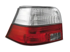 TAIL LIGHTS RED WHITE fits VW GOLF 4 09.97-09.03