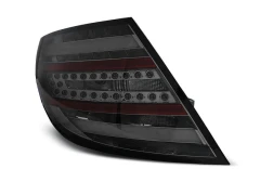 LED BAR TAIL LIGHTS SMOKE fits MERCEDES C-KLASA W204 SEDAN 07-10