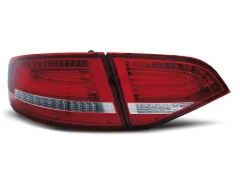 LED TAIL LIGHTS RED WHITE fits AUDI A4 B8 08-11 AVANT