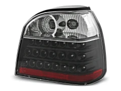 LED TAIL LIGHTS BLACK fits VW GOLF 3 09.91-08.97