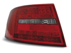 LED TAIL LIGHTS RED WHITE fits AUDI A6 C6 SEDAN 04.04-08