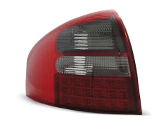 LED TAIL LIGHTS RED SMOKE fits AUDI A6 05.97-05.04 SEDAN