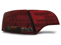 LED TAIL LIGHTS RED SMOKE fits AUDI A4 B7 11.04-03.08 AVANT