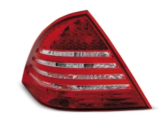 LED TAIL LIGHTS RED WHITE fits MERCEDES C-KLASA W203 SEDAN 00-04