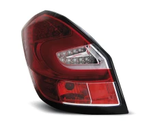 LED BAR TAIL LIGHTS RED WHIE fits SKODA FABIA II 07-06.14