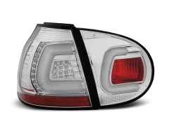 LED BAR TAIL LIGHTS CHROME fits VW GOLF 5 10.03-09