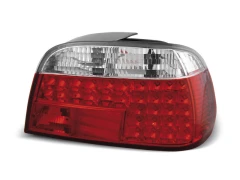 LED TAIL LIGHTS RED WHITE fits BMW E38 06.94-07.01