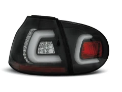 LED BAR TAIL LIGHTS BLACK fits VW GOLF 5 10.03-09