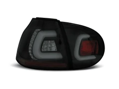 LED BAR TAIL LIGHTS BLACK SMOKE fits VW GOLF 5 10.03-09