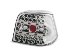 LED TAIL LIGHTS CHROME fits VW GOLF 4 09.97-09.03